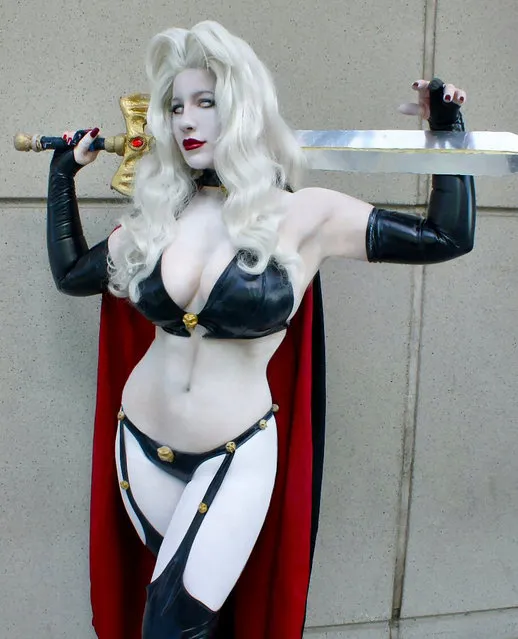 Lady Death. (Photo and caption by BelleChere)