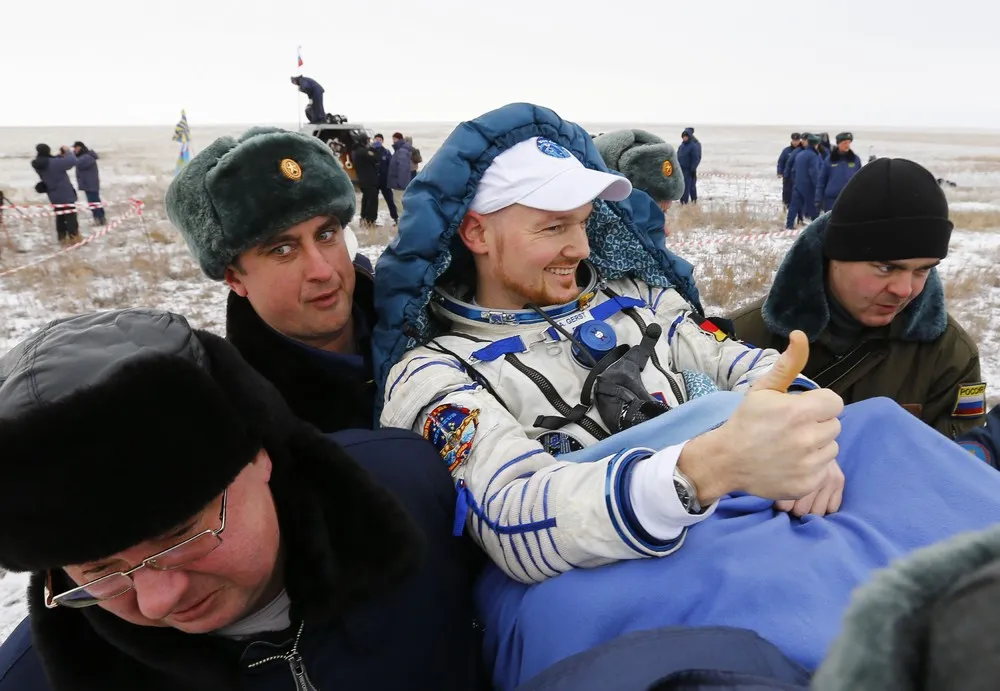 Soyuz TMA-13M Returns Crew Back to Earth