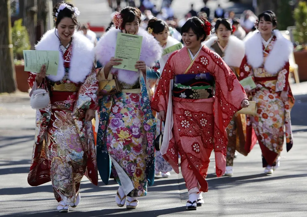A Coming of Age Day Celebration in Japan