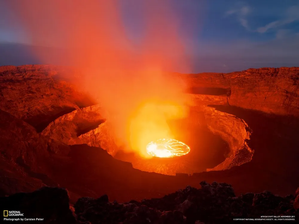 Nyiragongo Crater