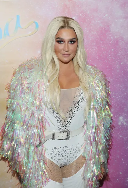Kesha arrives before her performance in Miami Exclusively For Hilton Honors Members at The Temple House on August 25, 2018 in Miami Beach, Florida. (Photo by Alexander Tamargo/Getty Images for Hilton Honors)