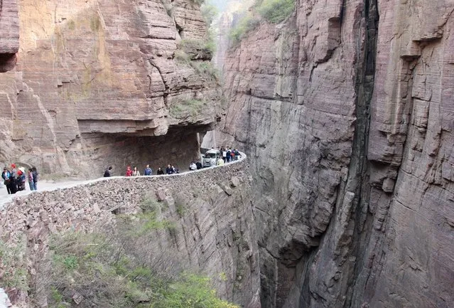 Guoliang Road Tunnel In China