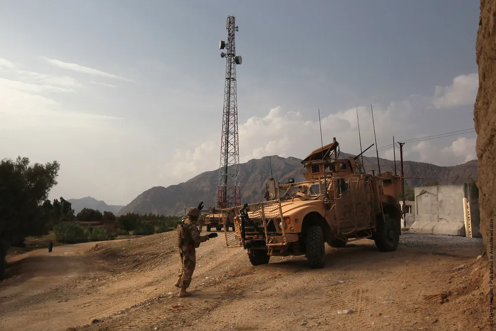 MRAP vehicles in Afghanistan