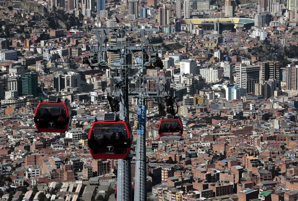 Cable Car System in Bolivia