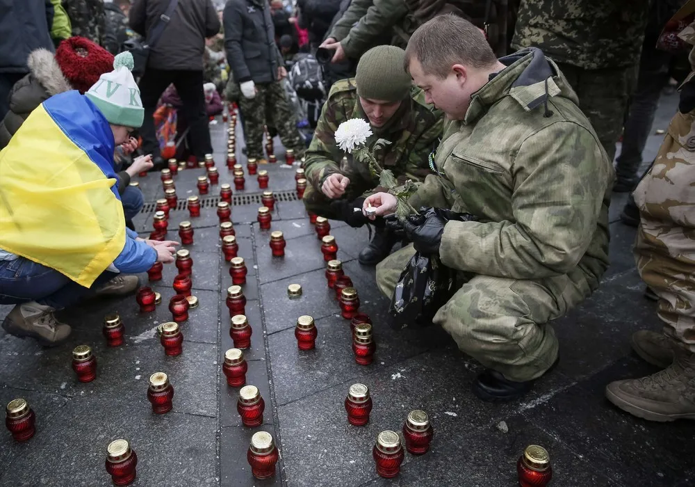 Servicemen's Welcoming Ceremony in Kiev