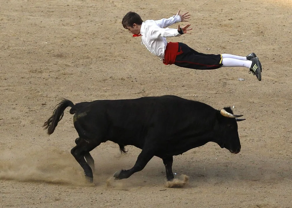 A Bull Show in Colombia