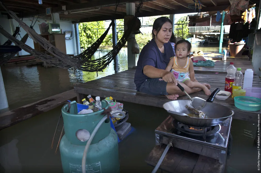 Floods Continue To Ravage Parts Of Thailand
