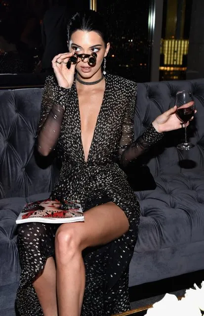 Model Kendall Jenner attends Harper's BAZAAR 150th Anniversary Event presented with Tiffany & Co at The Rainbow Room on April 19, 2017 in New York City. (Photo by Dimitrios Kambouris/Getty Images for Harper's BAZAAR)