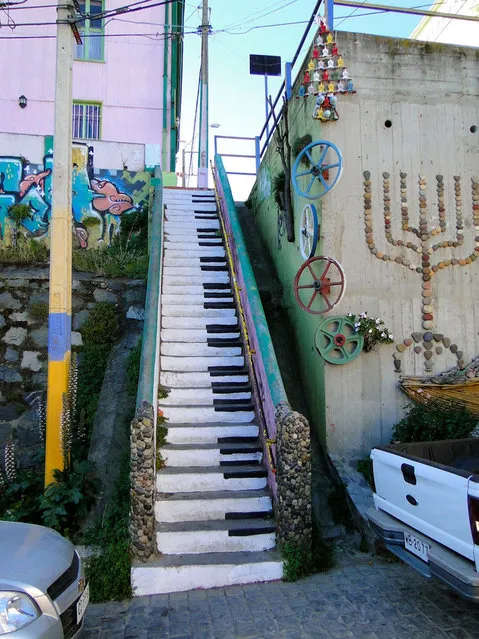 Painted Stairs From All Over The World