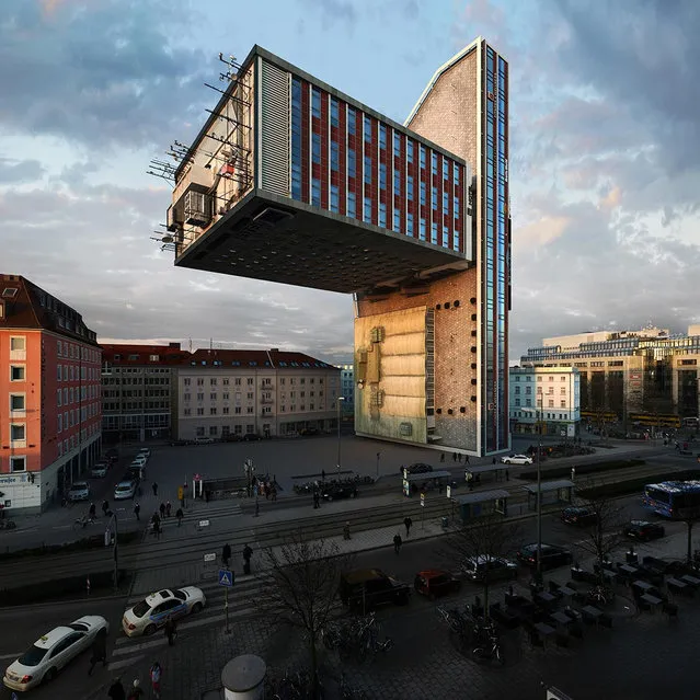 Manipulated Photography By Victor Enrich Of A Munich Hotel