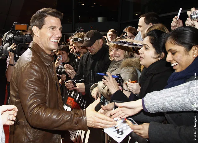 Actor Tom Cruise attends the 'Mission:Impossible - Ghost Protocol' Germany Premiere at BMW Welt