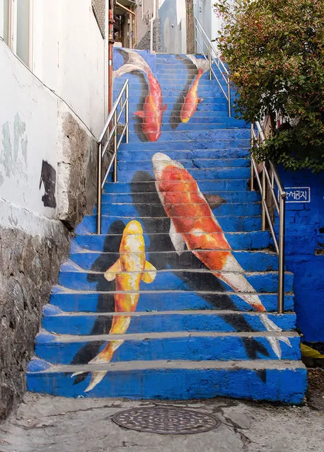 Painted Stairs From All Over The World