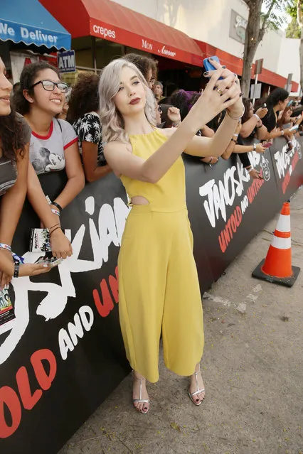 Amanda Steele attends the Los Angeles premiere of Awesomeness Film's JANOSKIANS: UNTOLD AND UNTRUE at Bruin Theatre on Tuesday, August 25, 2015, in Los Angeles, CA. (Photo by Eric Charbonneau/Invision for AwesomenessFilms/AP Images)