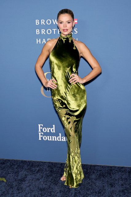 American model and television personality Brooks Nader attends the American Ballet Theatre 2025 Fall Gala at David Geffen Hall on October 22, 2025 in New York City. (Photo by Theo Wargo/Getty Images)