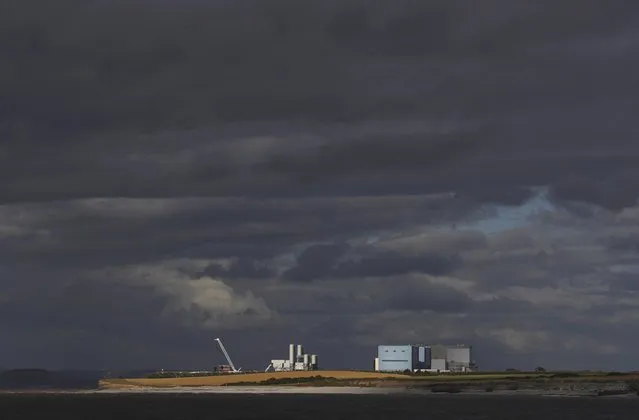 Hinkley Point A and B nuclear power stations are seen near Bridgwater in Britain, August 3, 2016. (Photo by Darren Staples/Reuters)