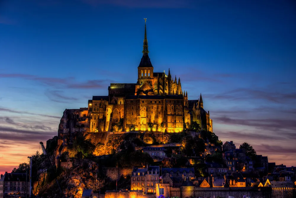 Mont St-Michel in Normandy, France