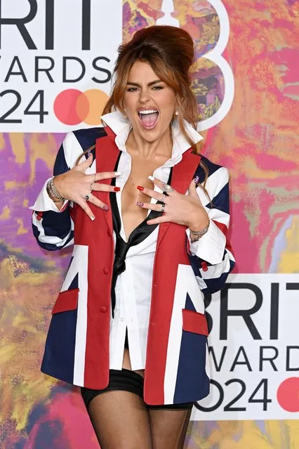 Singer Tallia Storm attends the BRIT Awards 2024 at The O2 Arena on March 02, 2024 in London, England. (Photo by Jeff Spicer/WireImage)