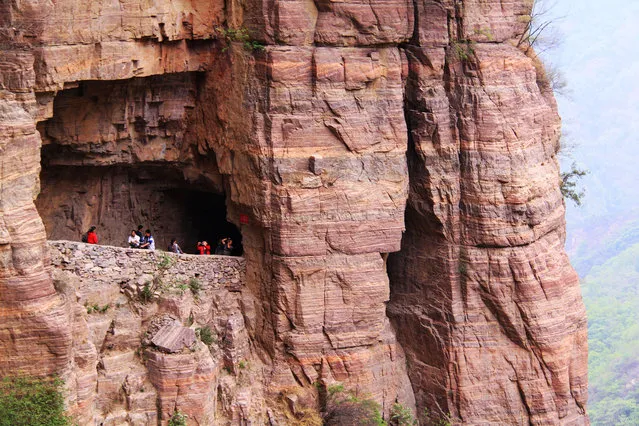 Guoliang Road Tunnel In China