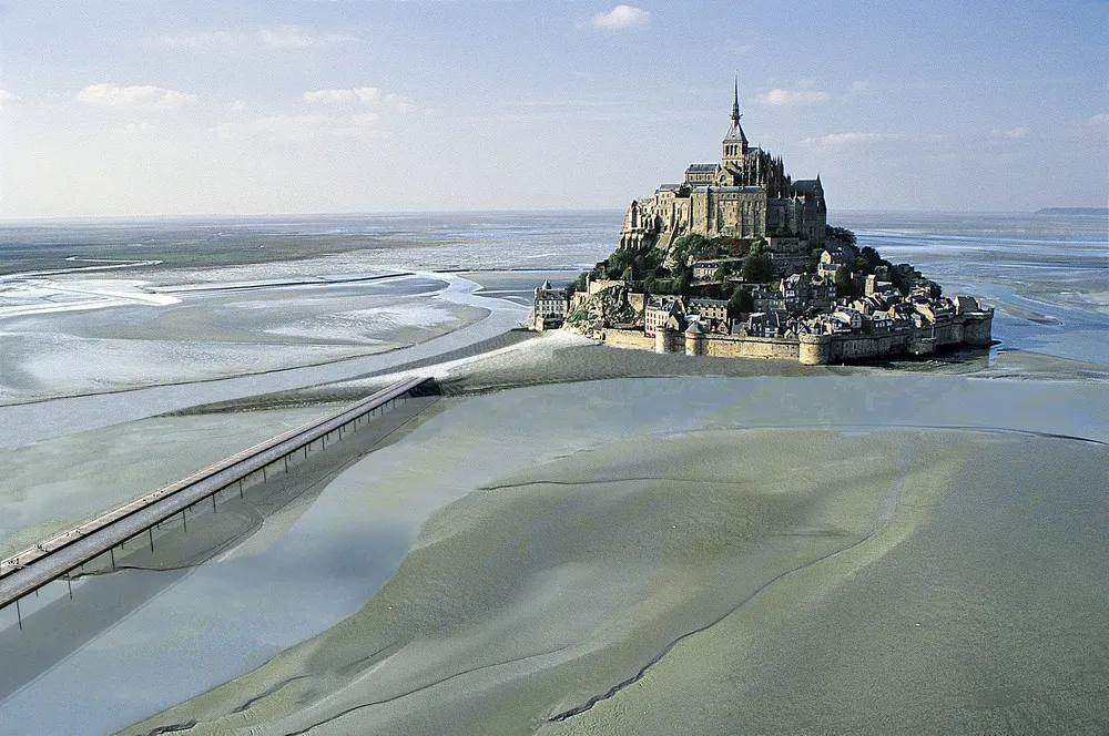 Mont St-Michel in Normandy, France