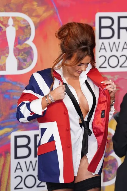 Tallia Storm attending the Brit Awards 2024 at the O2 Arena, London on Saturday, March 2, 2024. (Photo by Ian West/PA Images via Getty Images)