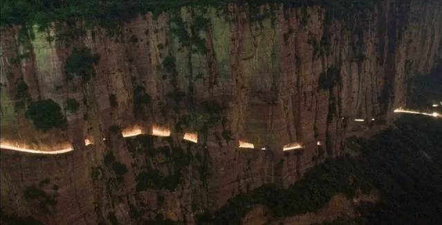 Guoliang Road Tunnel In China