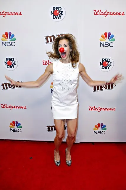 Actress Alysia Reiner attends the Red Nose Charity event in New York May 21, 2015. (Photo by Eduardo Munoz/Reuters)