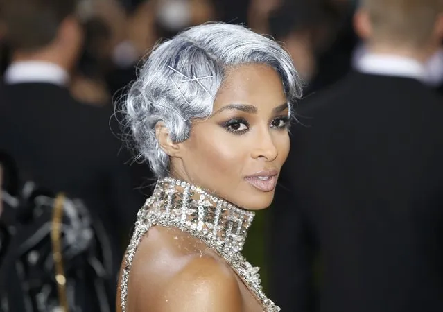 Singer Ciara arrives at the Metropolitan Museum of Art Costume Institute Gala (Met Gala) to celebrate the opening of “Manus x Machina: Fashion in an Age of Technology” in the Manhattan borough of New York, May 2, 2016. (Photo by Eduardo Munoz/Reuters)