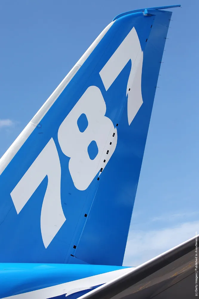 787 Dreamliner Aircraft Previewed Ahead Of Singapore Airshow