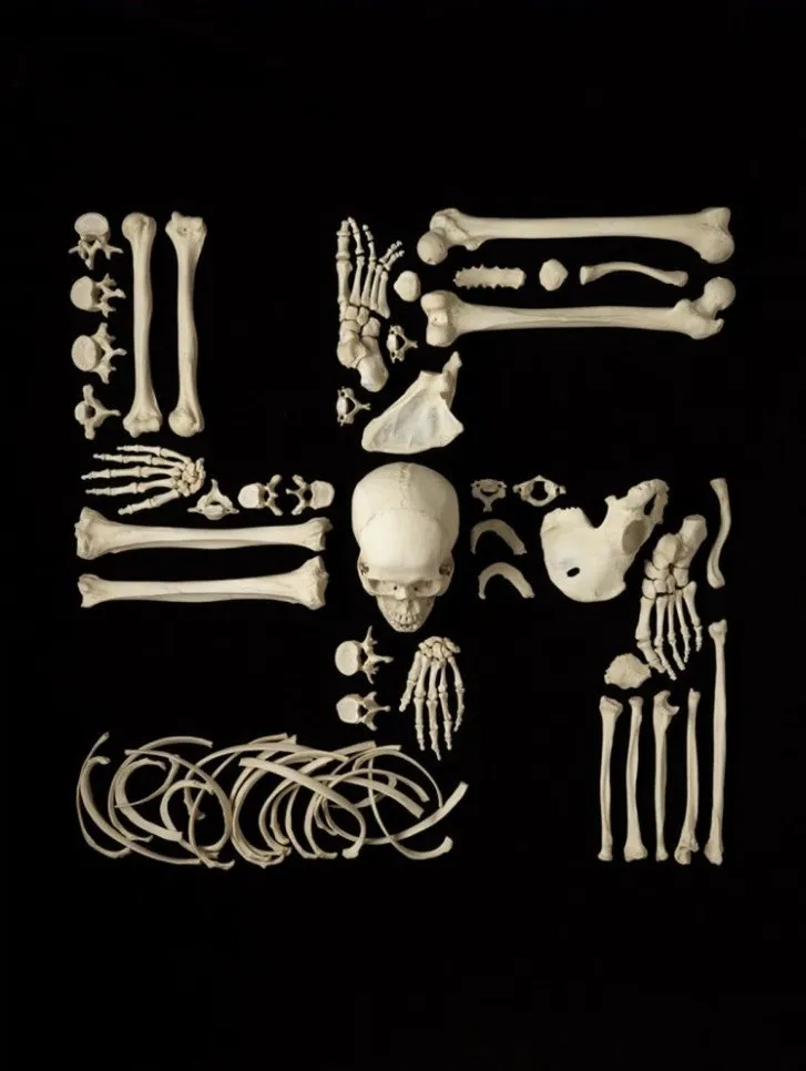 Human Bone Art by Francois Robert