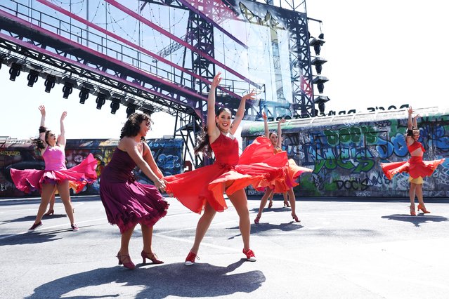 Cast perform during rehearsals for “West Side Story” on March 19, 2024 in Sydney, Australia. (Photo by Don Arnold/WireImage)