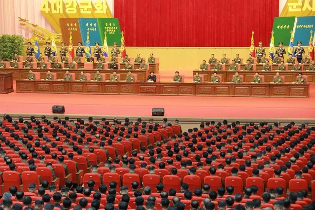 A view of the KPA's (Korean People's Army) 7th military education convention, which was held on November 3 and 4, in this undated photo released by North Korea's Korean Central News Agency (KCNA) in Pyongyang November 5, 2015. (Photo by Reuters/KCNA)