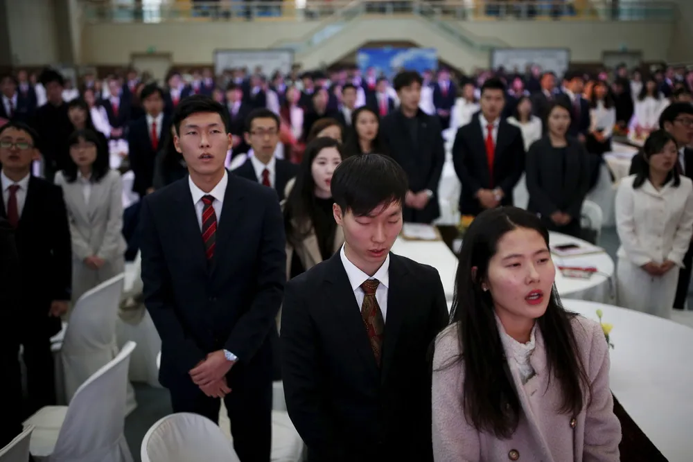 Mass Wedding in South Korea