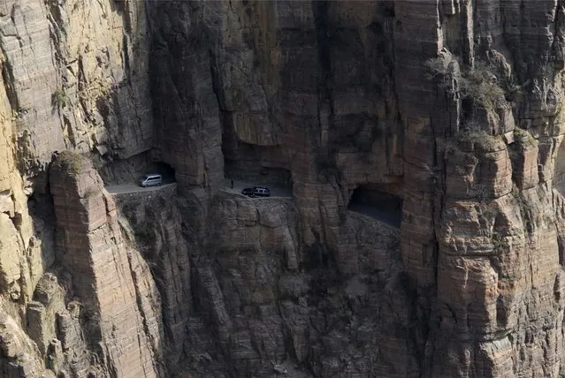 Guoliang Road Tunnel In China