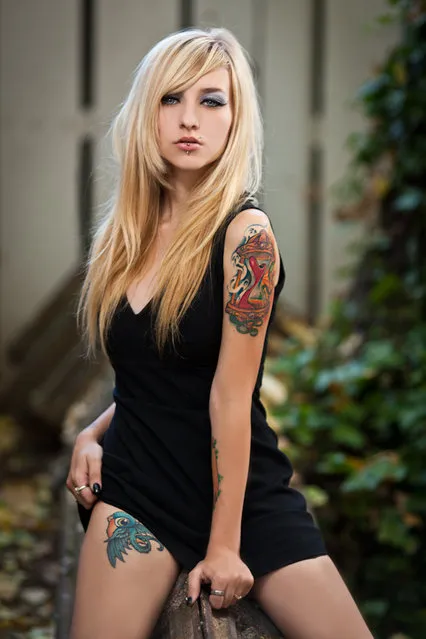 Hot tattooed girl. Kristie California