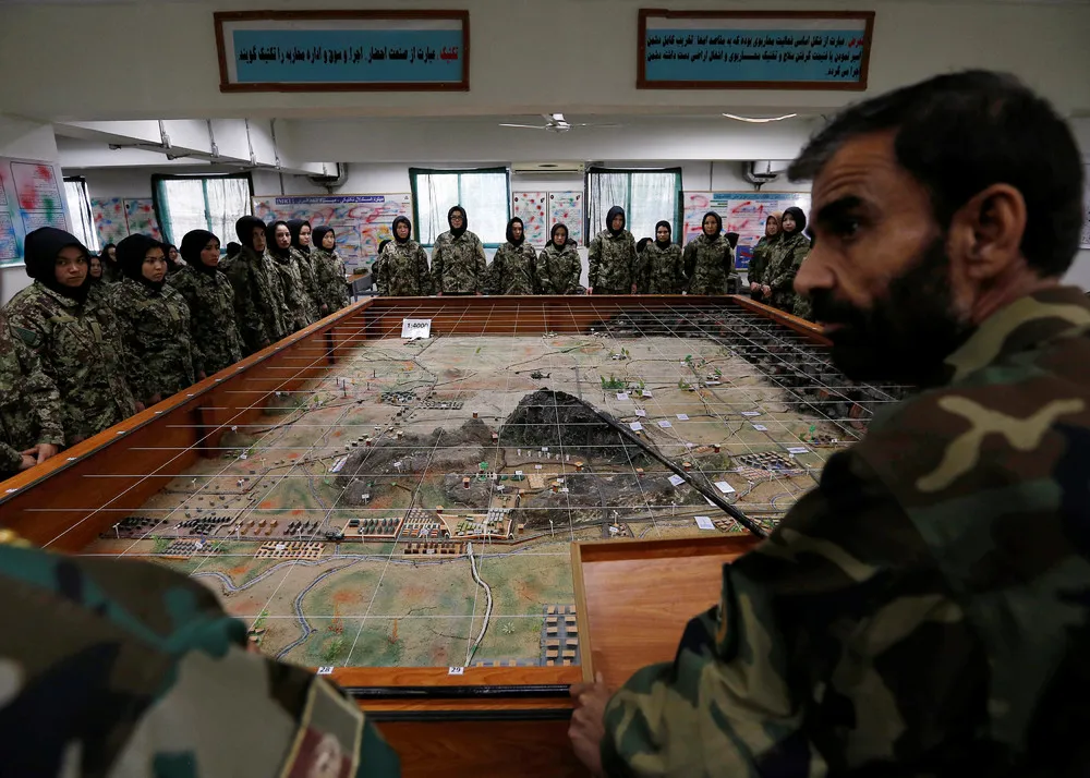 Training Afghanistan's Women Soldiers