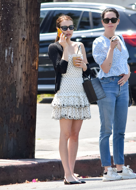 Emma Roberts is seen on July 30, 2019 in Los Angeles, California. (Photo by BG015/Bauer-Griffin/GC Images)