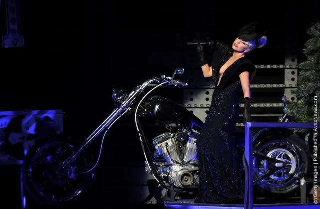 Singer Lady Gaga performs at KIIS FM's Jingle Ball at L.A. Live's Nokia Theatre