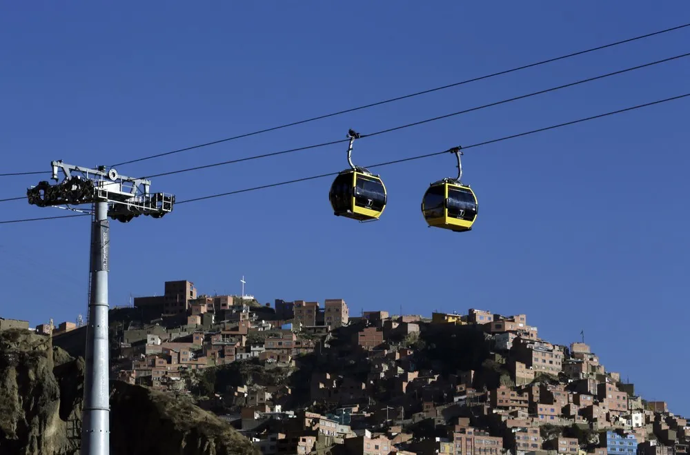 Cable Car System in Bolivia