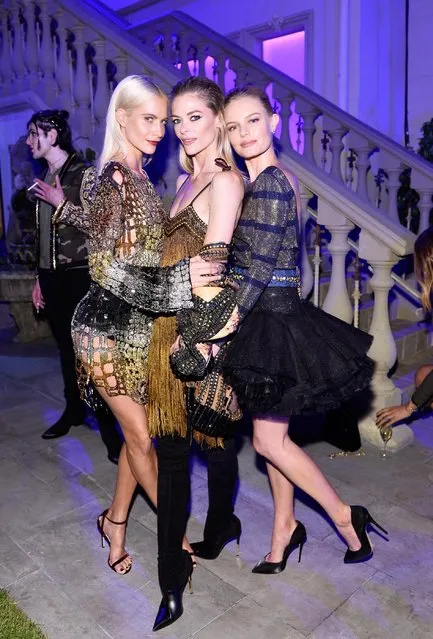 (L-R) Poppy Delevingne, Jaime King and Kate Bosworth at BALMAIN celebrates first Los Angeles boutique opening and Beats by Dre collaboration on July 20, 2017 in Beverly Hills, California. (Photo by Stefanie Keenan/Getty Images for BALMAIN)