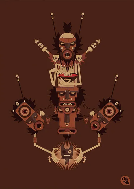 Totems By Vincent Roche