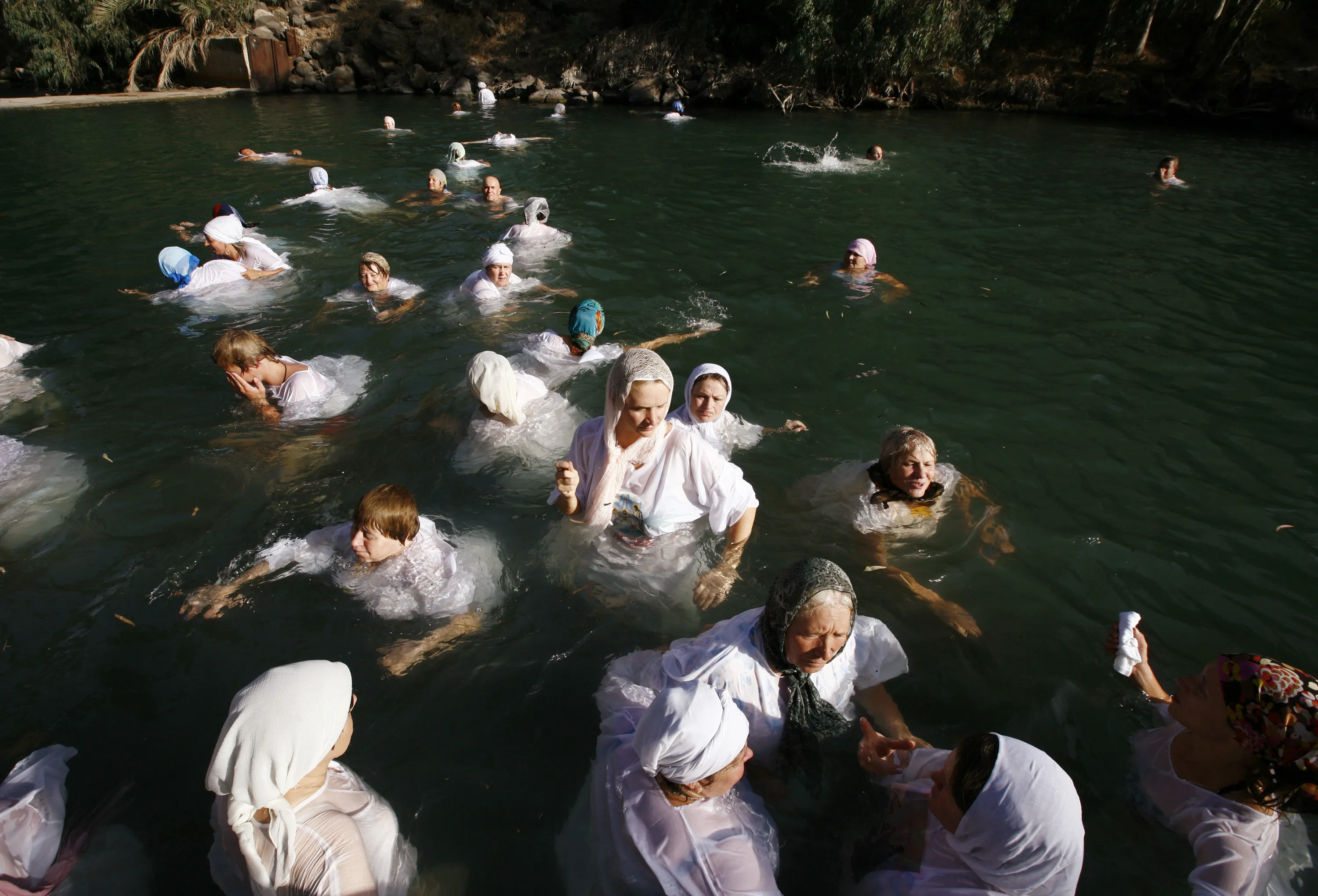 крещение на реке иордан