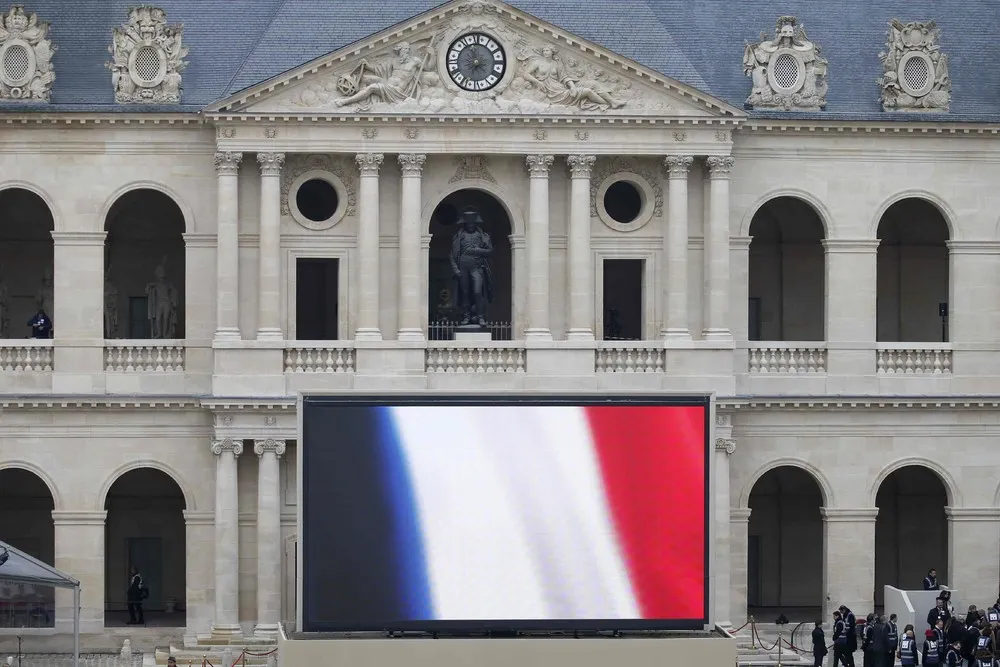 National Tribute to Paris Attack Victims in France