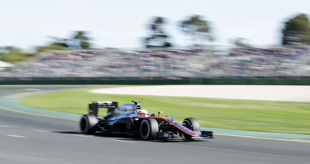 Australian F1 Grand Prix at the Albert Park circuit, Melbourne
