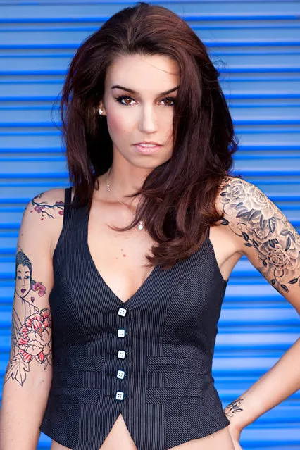 Hot tattooed girl. Michelle Cisneros