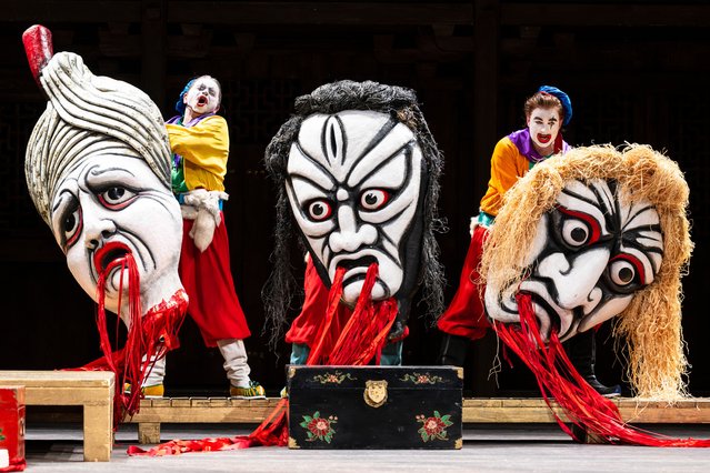 The Royal Opera in London on March 17, 2025 is staging a version of Turandot by Puccini set in ancient China. (Photo by Foteini Christofilopoulou/the Times)