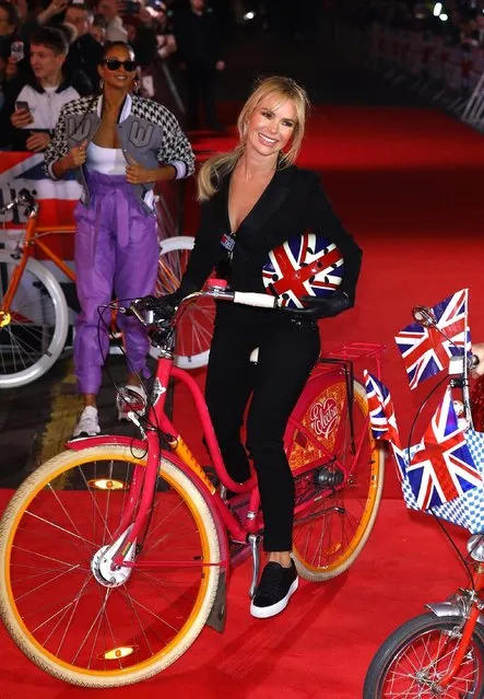 Amanda Holden arrives at the Britain’s Got Talent 2019 auditions held at London Palladium on January 20, 2019 in London, England. (Photo by Tim P. Whitby/Getty Images)