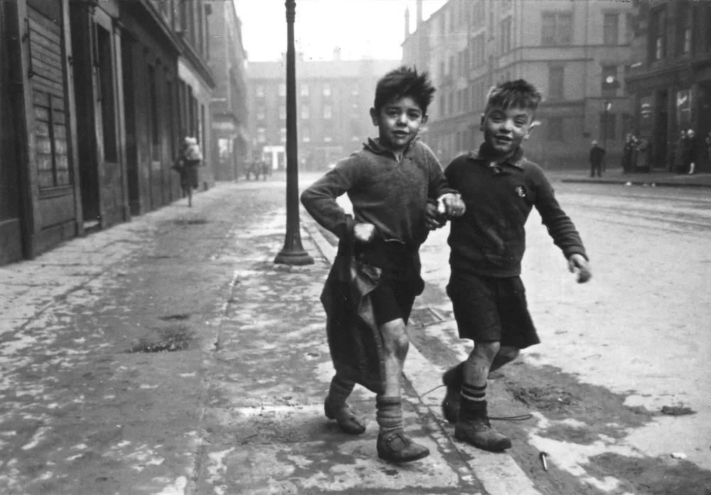 Glasgow Slum in the Late 1940s