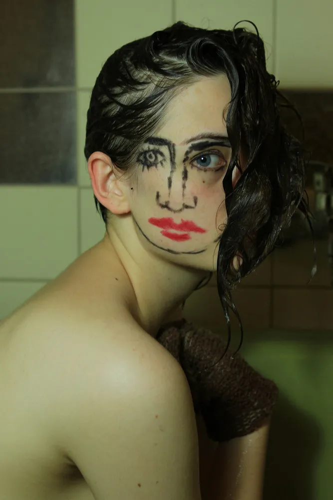 Portraits of the Double-Faced Girl by Sebastian Bieniek