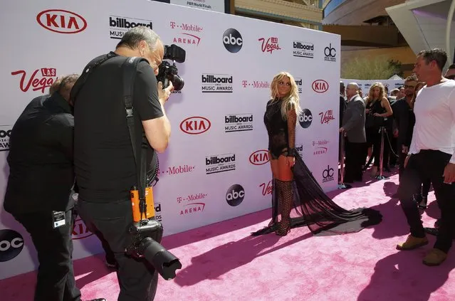 Singer Britney Spears arrives at the 2016 Billboard Awards in Las Vegas, Nevada, U.S., May 22, 2016. (Photo by Steve Marcus/Reuters)