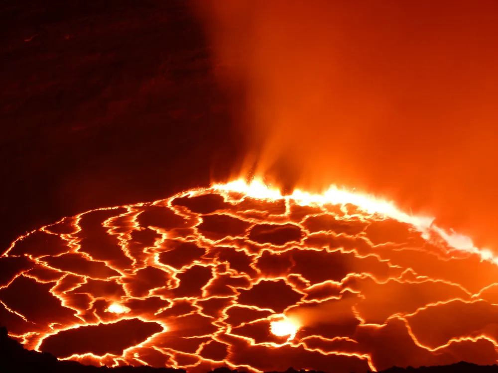 Nyiragongo Crater